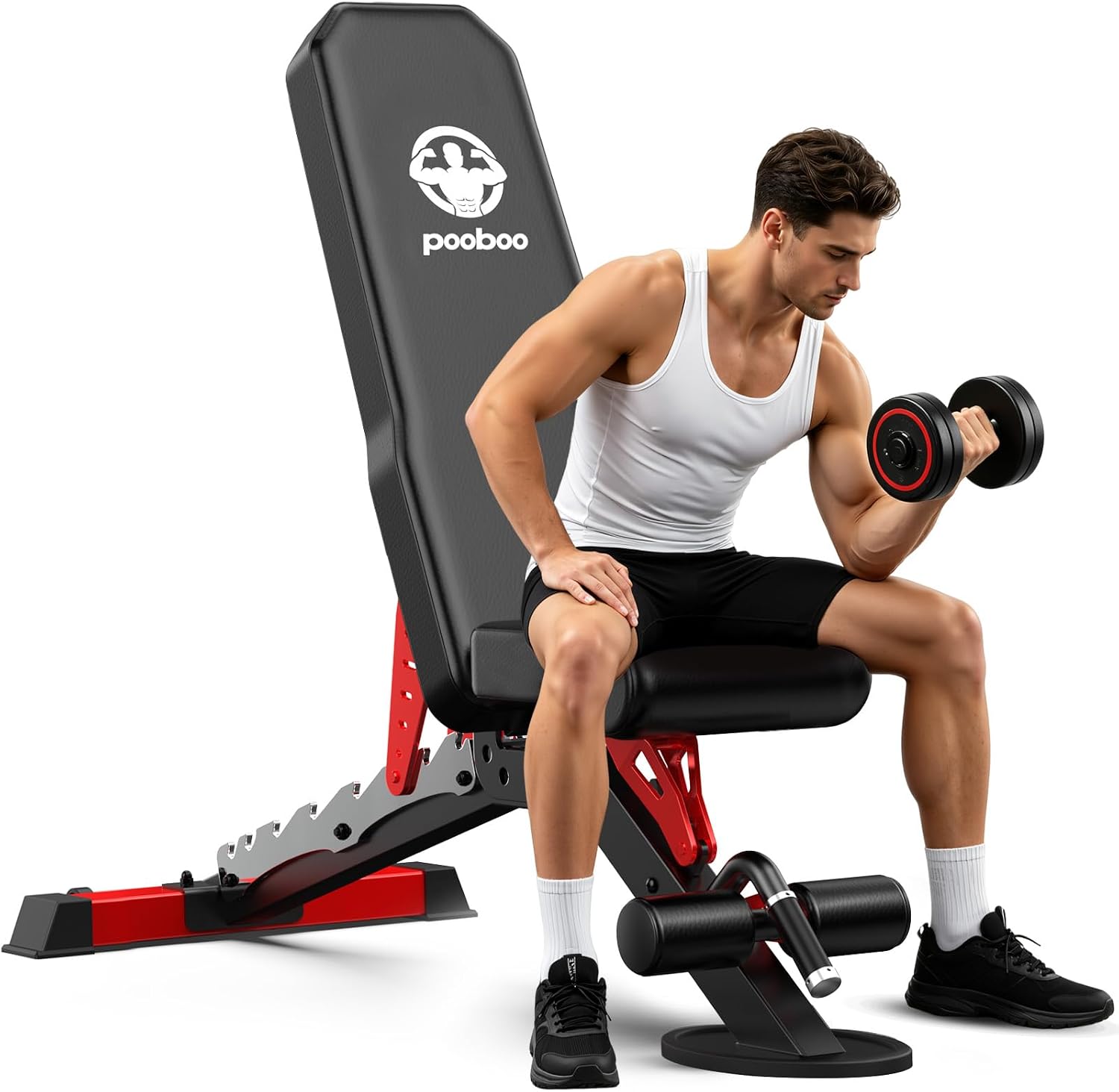 Home Gym Multi - Banco de Pesas Ajustable, Banco FID