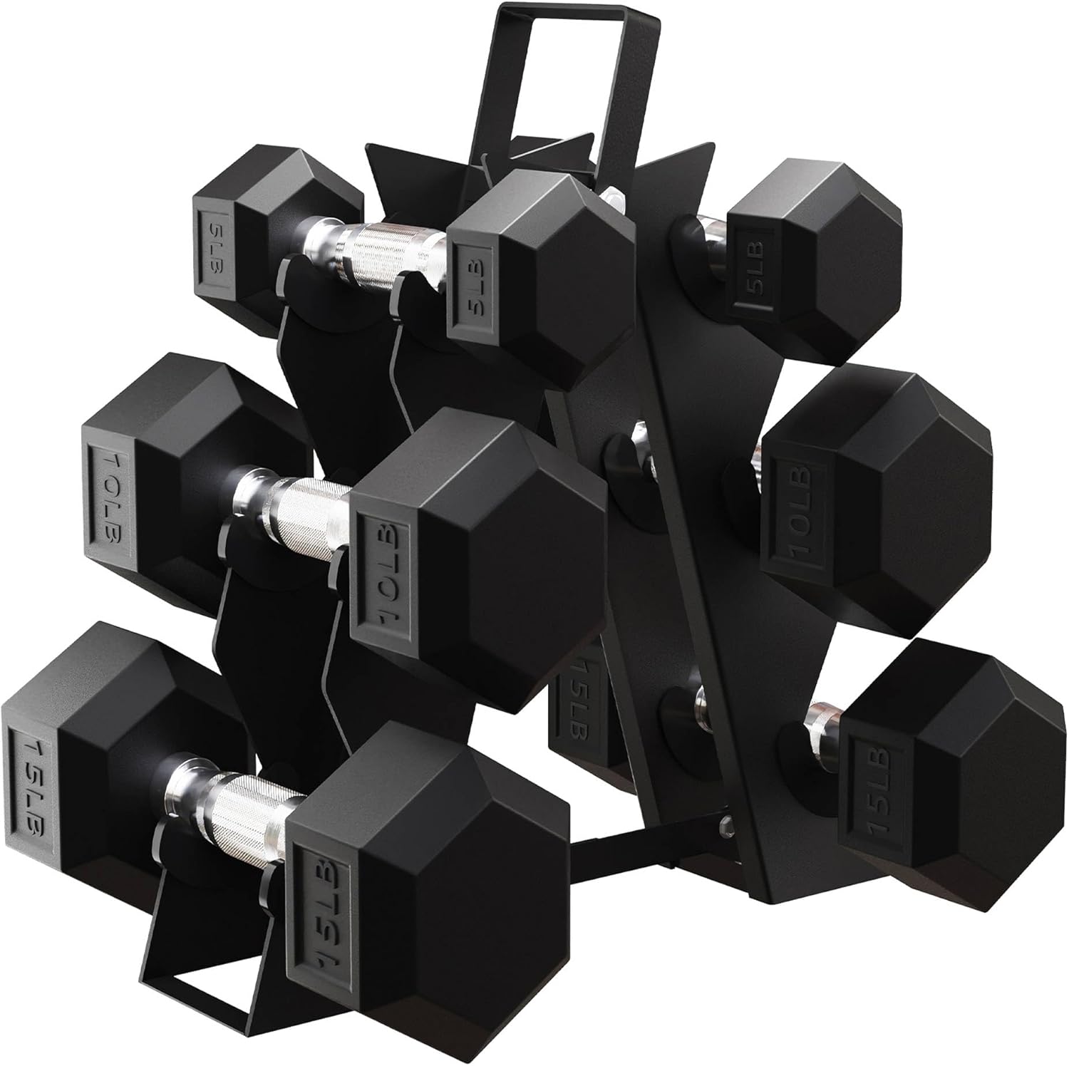 Home Gym Dumbbell Set - Juego de Mancuernas de Calidad Premium,