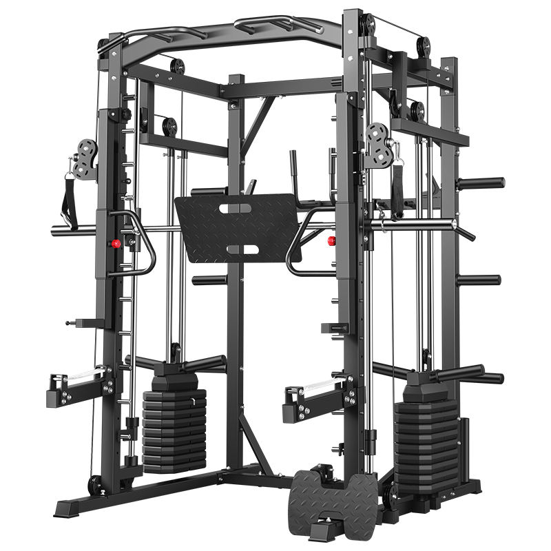 Home Gym Leg Press - Máquina Smith, Rack de Potencia para