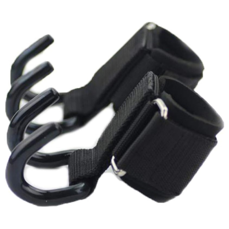 Lifting Straps Wrist - Ganchos de levantamiento de pesas, correas