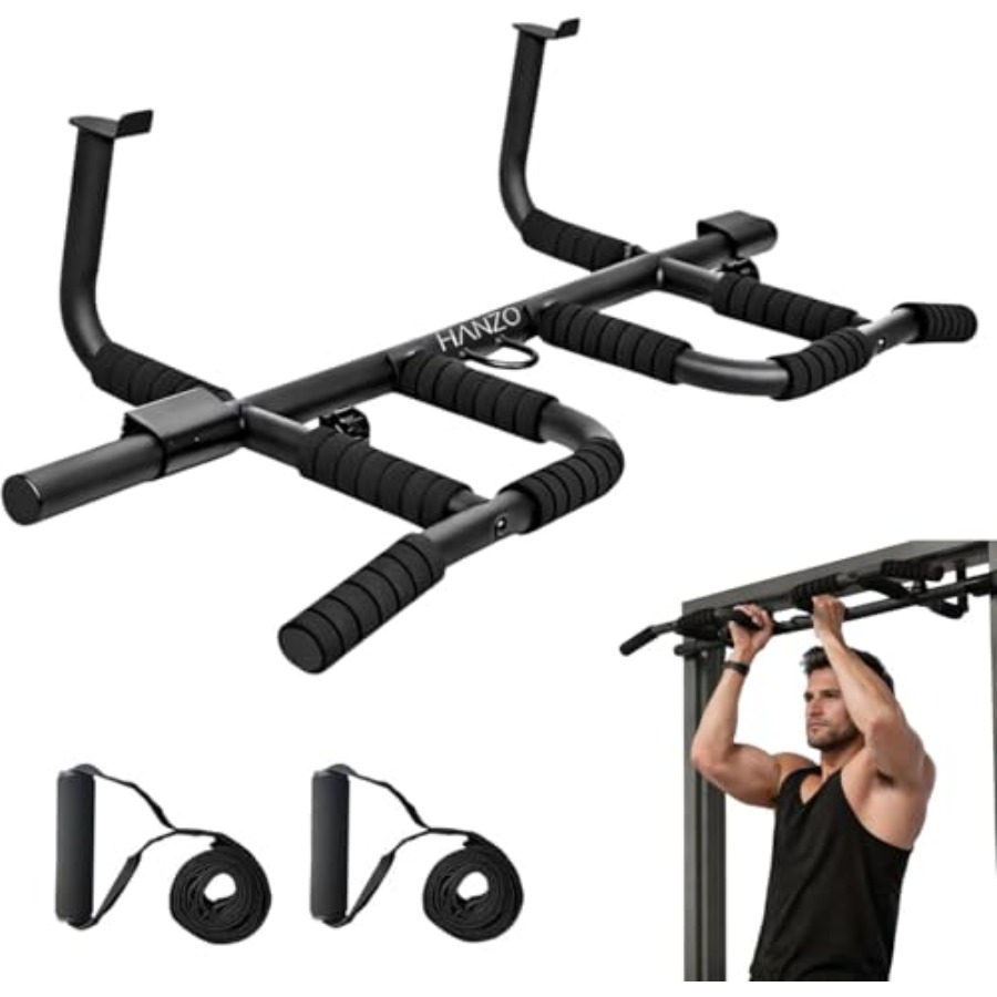Home Gym Multi - Barra de dominadas para puerta con