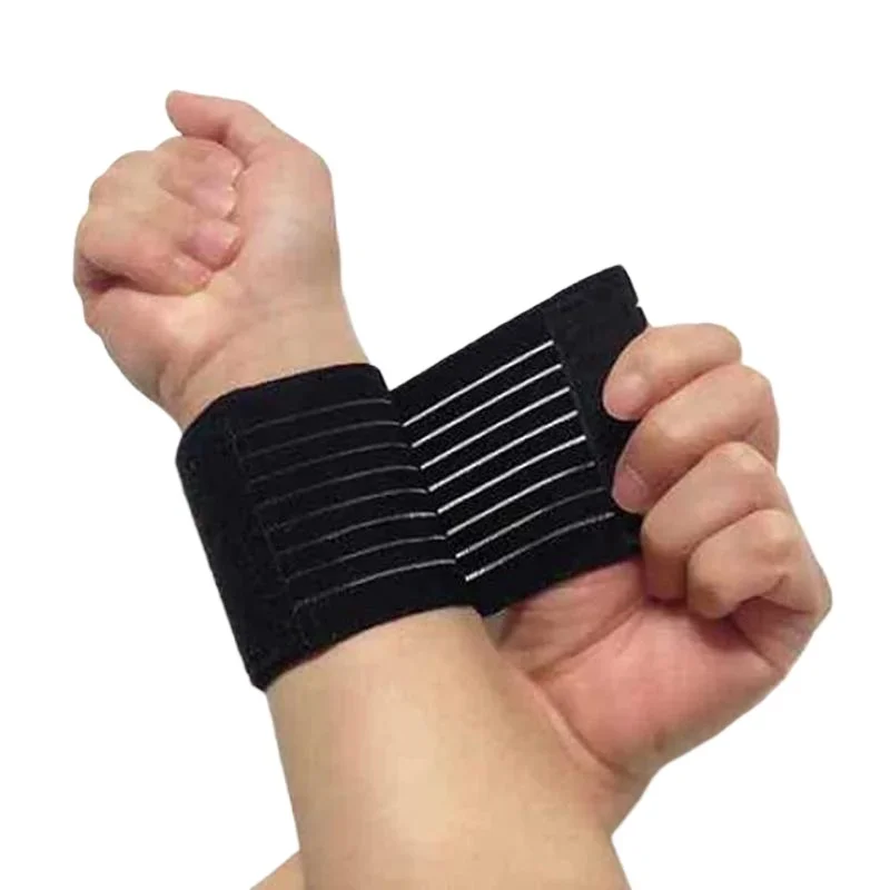 Lifting Straps Wrist - Muñequera deportiva de mano con vendaje