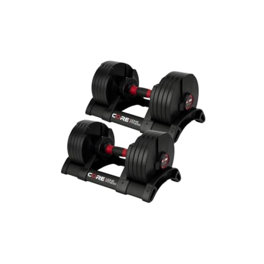 Home Gym Dumbbell Set - Juego de mancuernas ajustables para gimnasio
