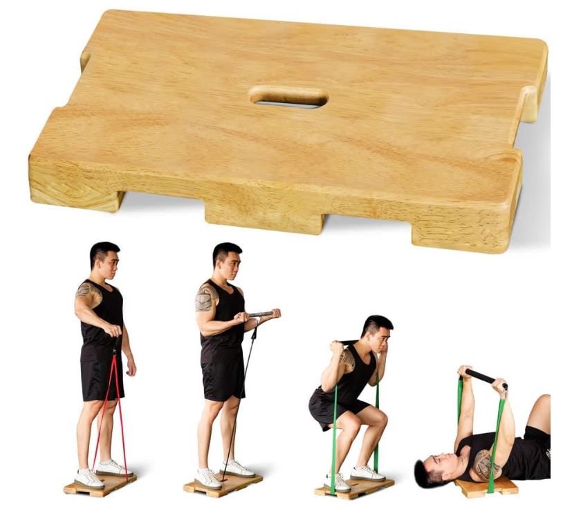 Home Gym Total Fitness - Tabla de ejercicios de madera, cuerpo