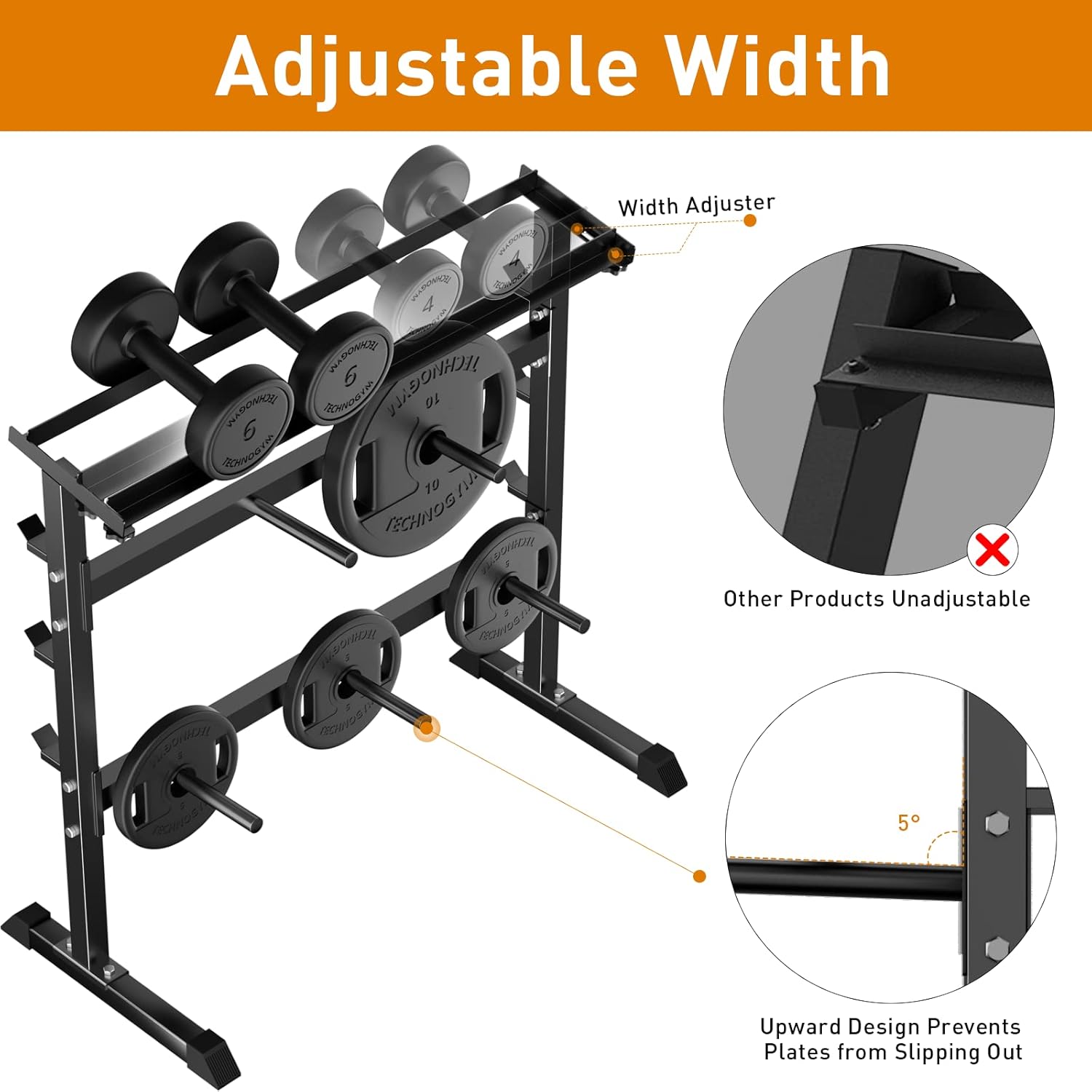 Rack de Almacenamiento de Pesa - Home Gym Compact reseña y precio