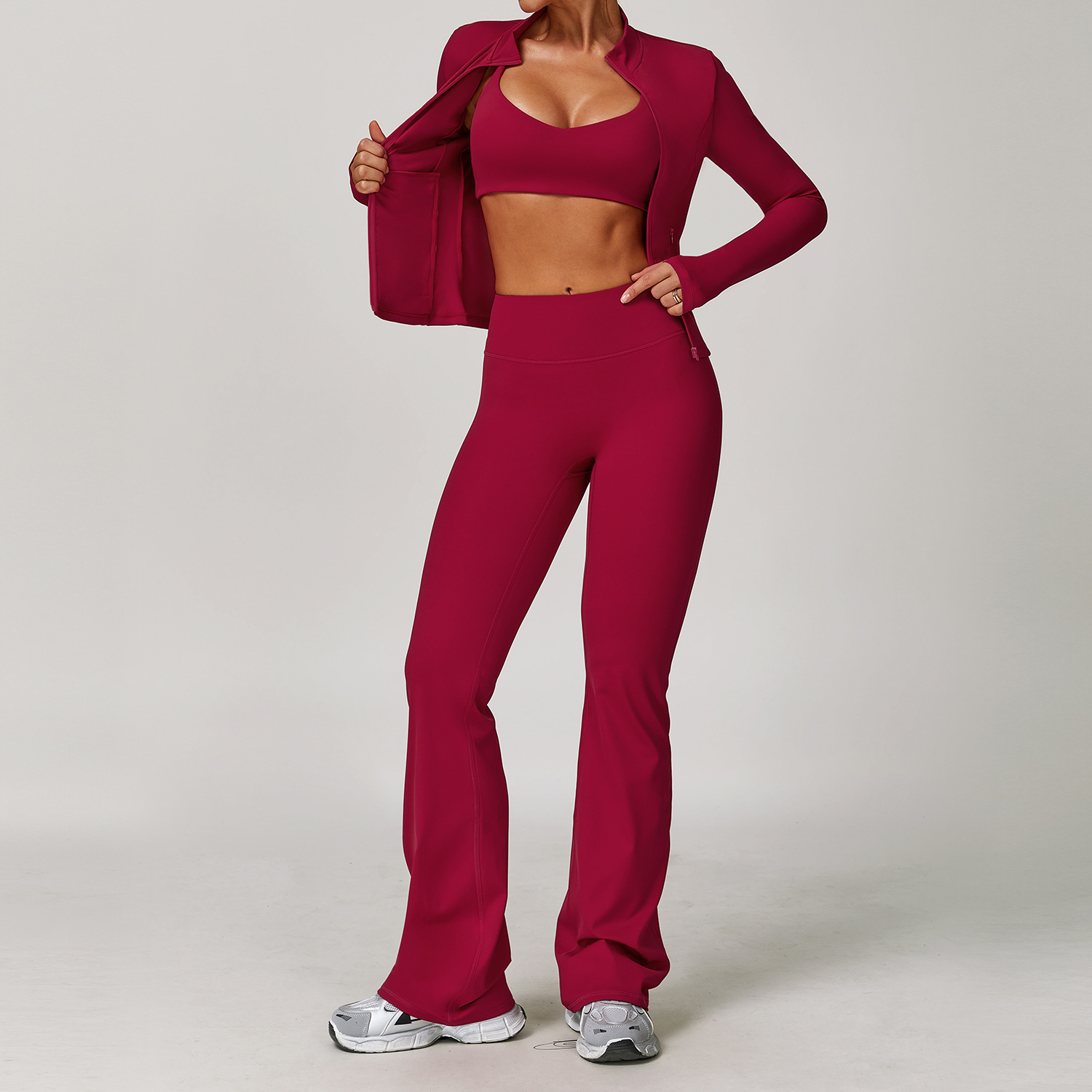 Conjunto de ropa deportiva sin - Home Gym Leg Press reseña y precio