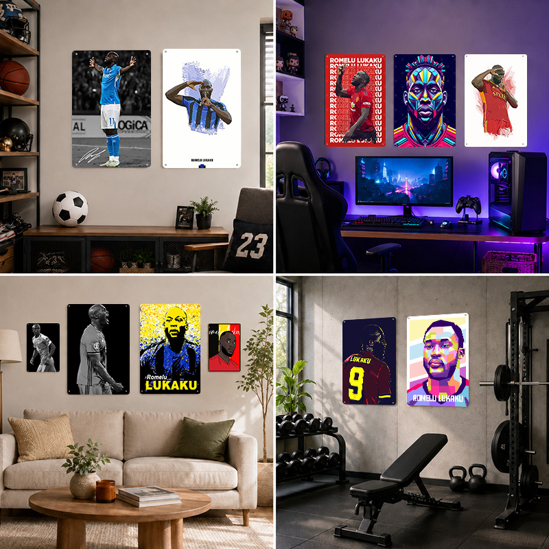 Pósters Impresos de Romelu Luk - Home Gym Yes Or No reseña y precio