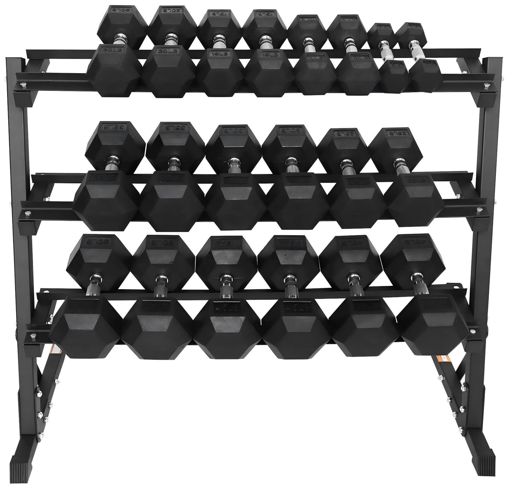 Mancuernas Hexagonales Recubie - Home Gym Dumbbell Set reseña y precio