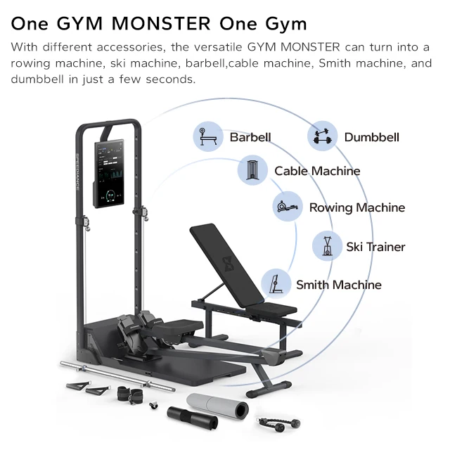 -Gym Monster Todo en Uno Digit - Home Gym Total Fitness reseña y precio