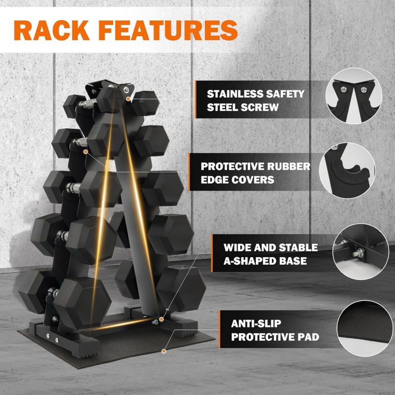 Juego de Mancuernas Hexagonale - Home Gym Dumbbell Set reseña y precio
