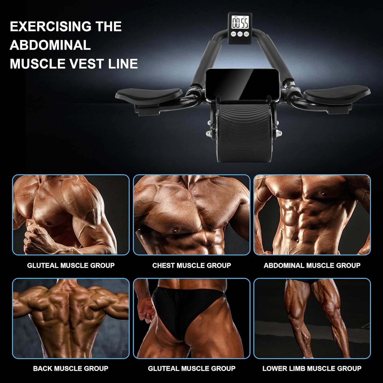 Rueda Abdominal Inteligente Au - Home Gym Total Fitness reseña y precio