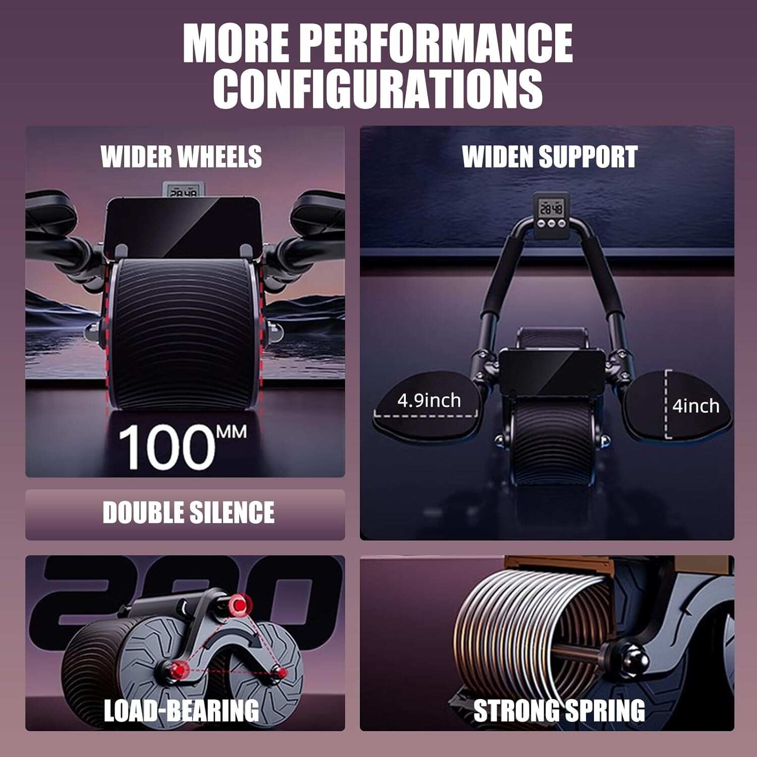 Rueda Abdominal Inteligente Au - Home Gym Total Fitness reseña y precio