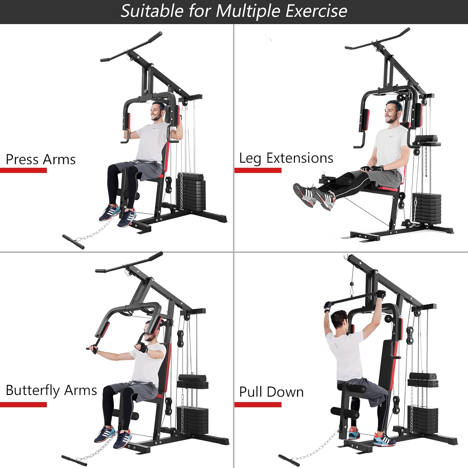 Sistema de Gimnasio Multifunci - Home Gym Total Fitness reseña y precio