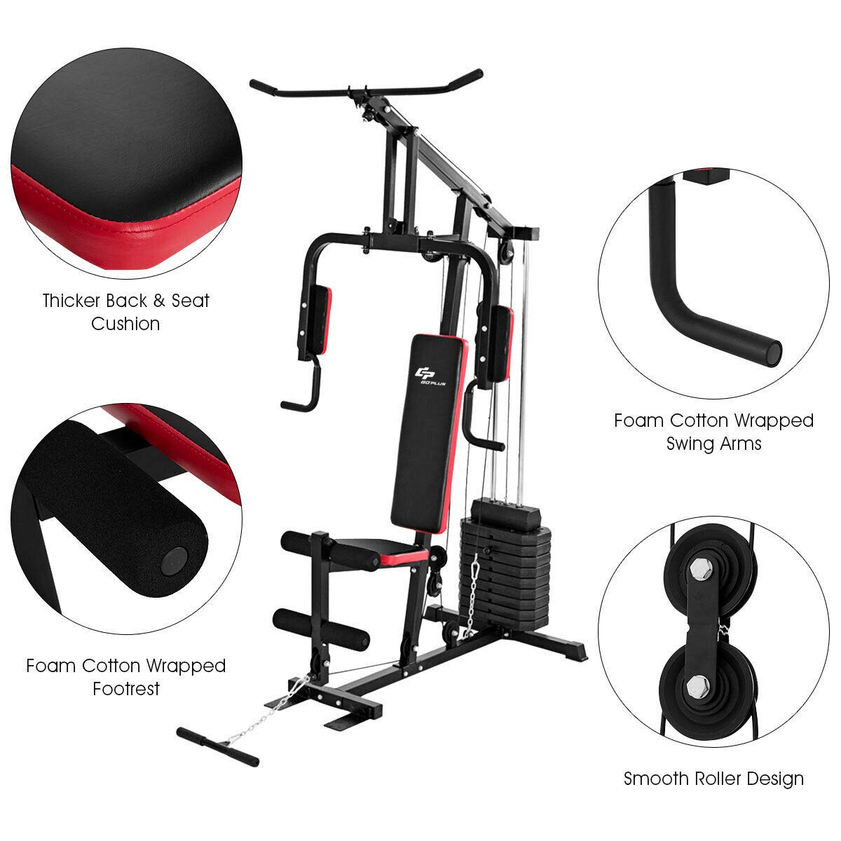 Sistema de Gimnasio Multifunci - Home Gym Total Fitness reseña y precio