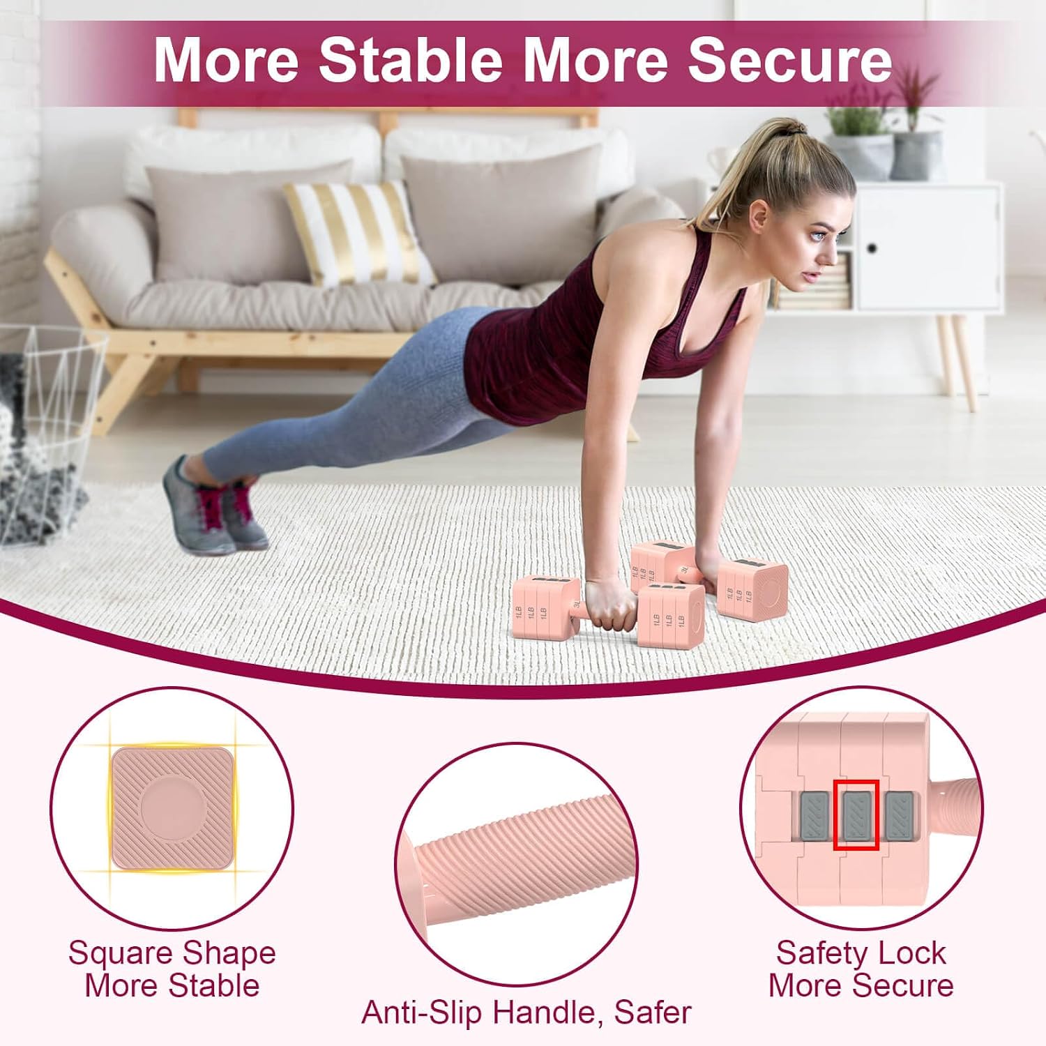 Juego de Mancuernas Ajustables - Home Gym Dumbbell Set reseña y precio