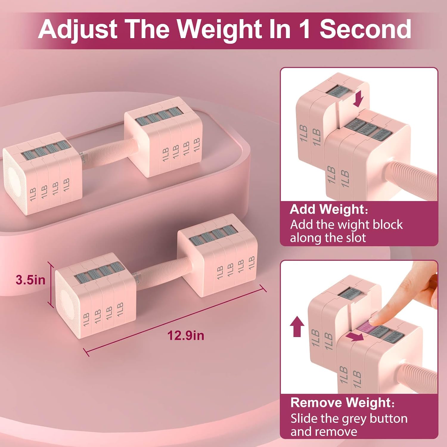 Juego de Mancuernas Ajustables - Home Gym Dumbbell Set reseña y precio