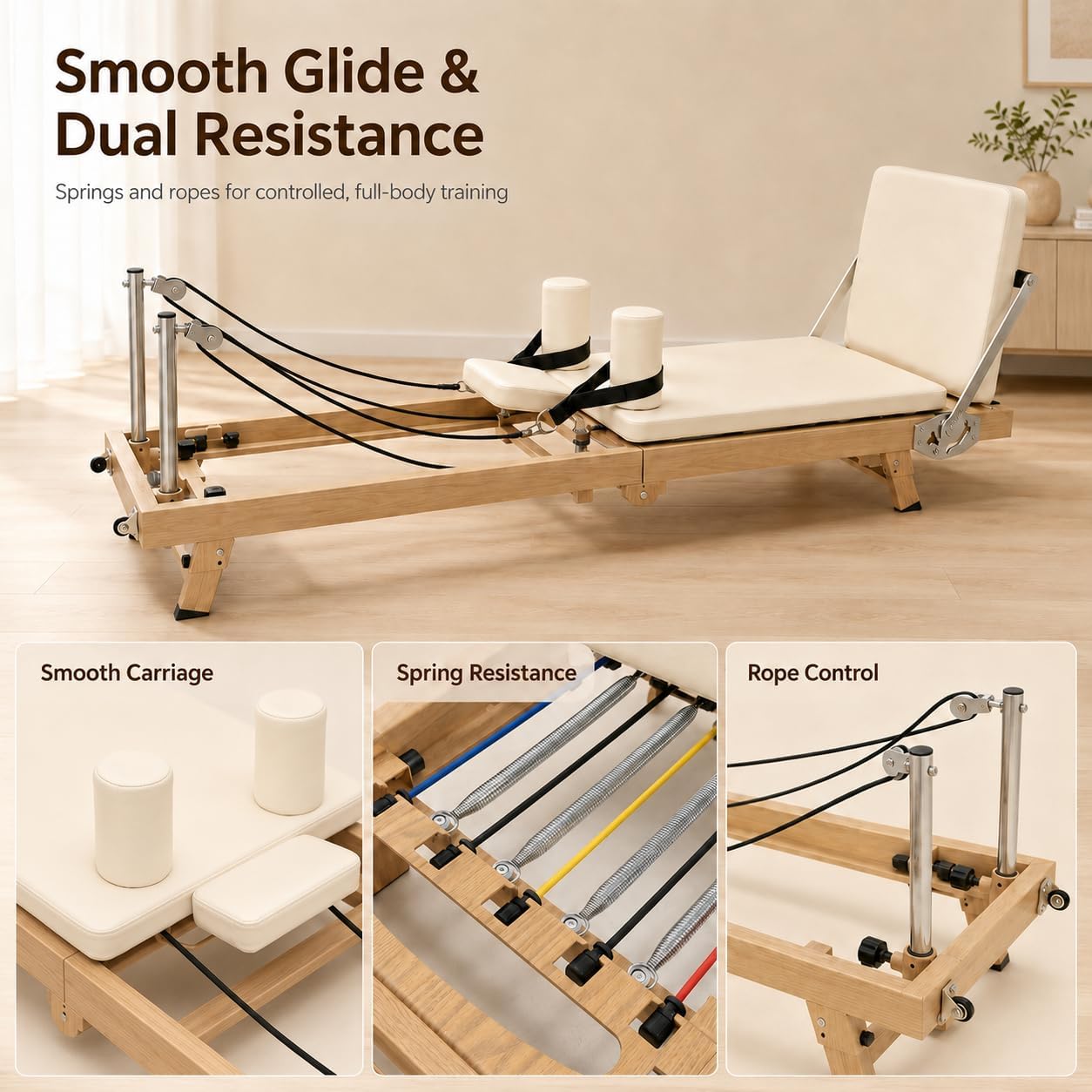 Máquina de Pilates Reformer Pl - Home Gym Training Program reseña y precio