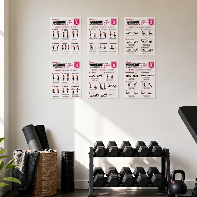 Juego Completo de 6 Hojas de E - Home Gym Reviews reseña y precio