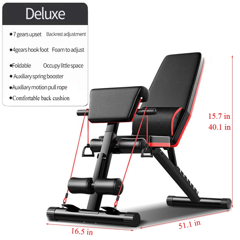 Popular Banco de Ejercicios Pl - Adjustable Weight Bench reseña y precio