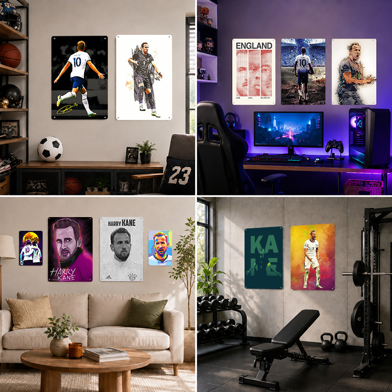 Pósters de Aluminio de Harry K - Home Gym Yes Or No reseña y precio