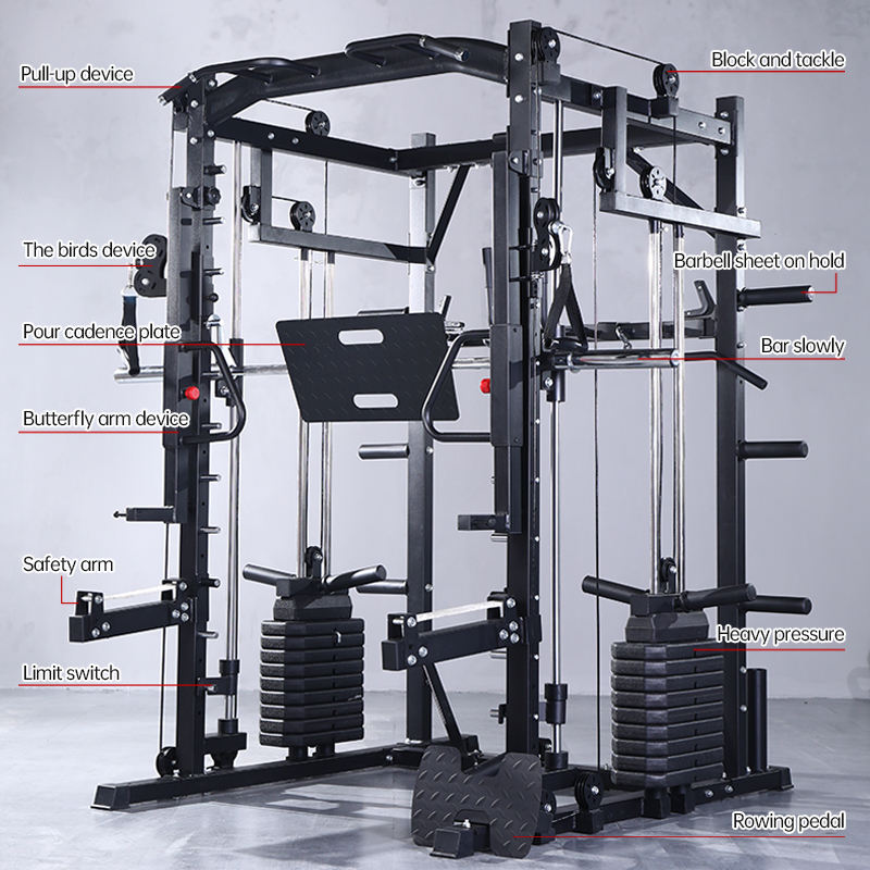 Máquina Smith, Rack de Potenci - Home Gym Leg Press reseña y precio