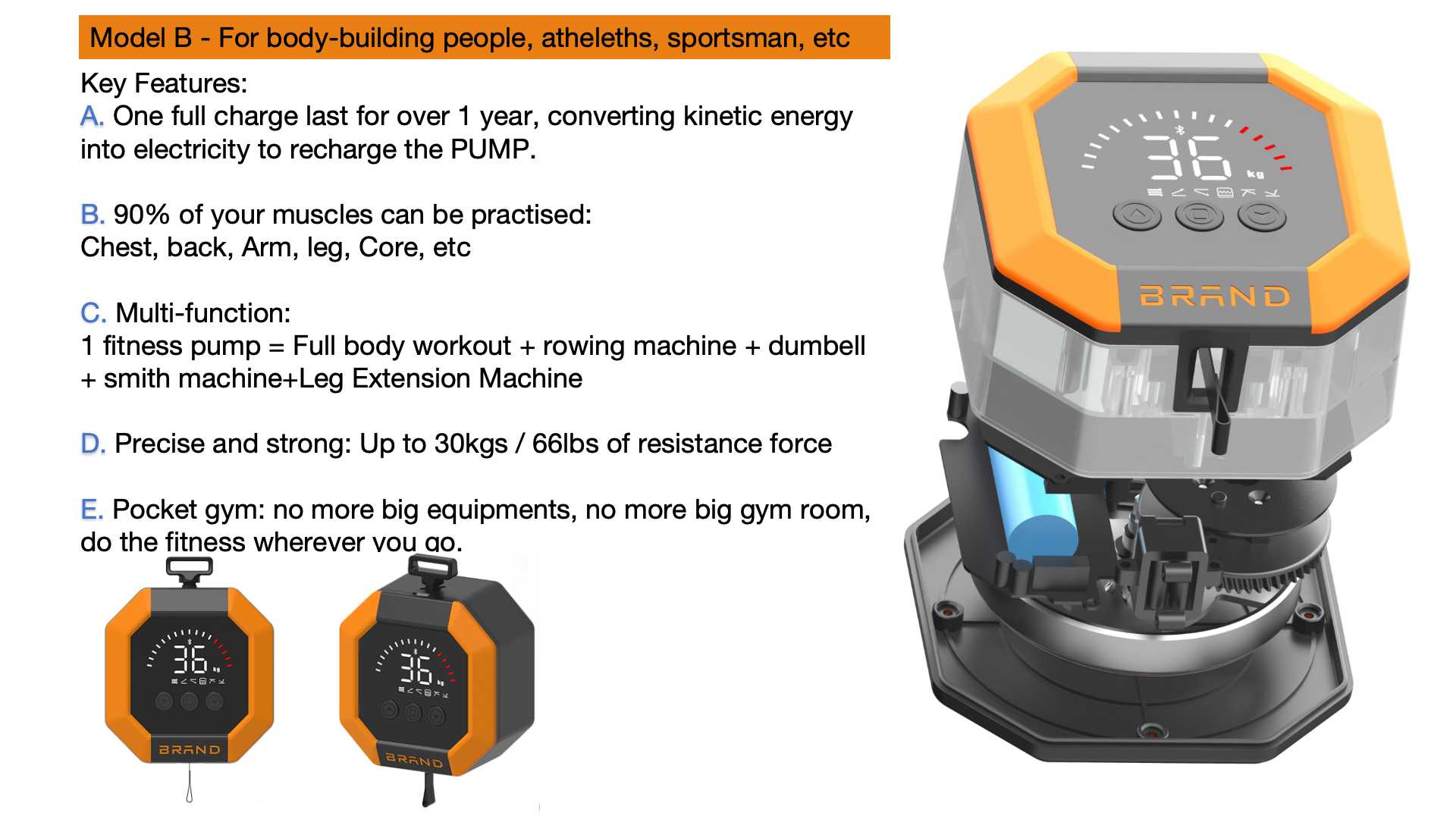 Bomba eléctrica inteligente de - Home Gym Total Fitness reseña y precio