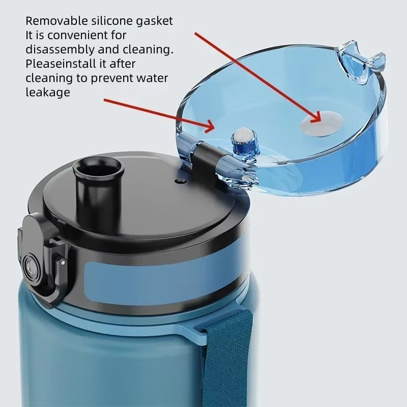 Botella de agua deportiva de 6 - Home Gym House reseña y precio