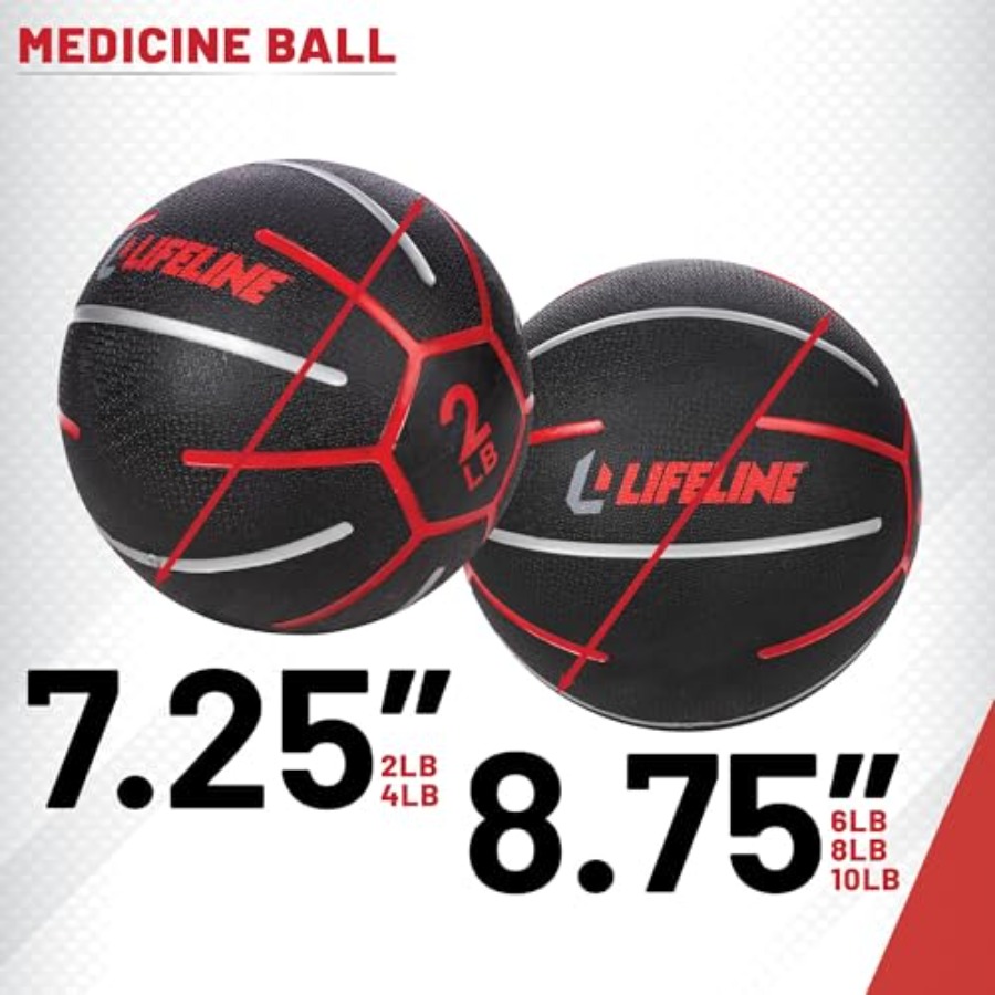 Balón Medicinal para Gimnasio  - Home Gym Total Fitness reseña y precio