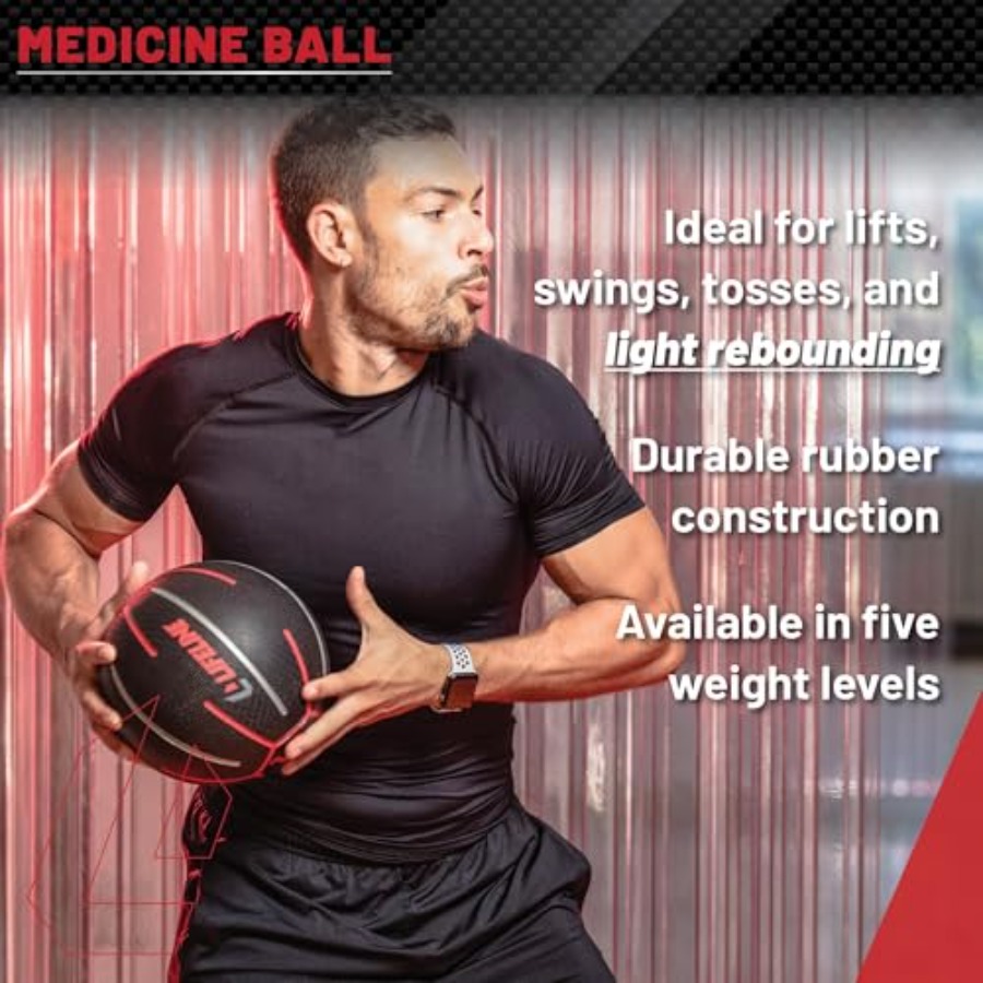 Balón Medicinal para Gimnasio  - Home Gym Total Fitness reseña y precio