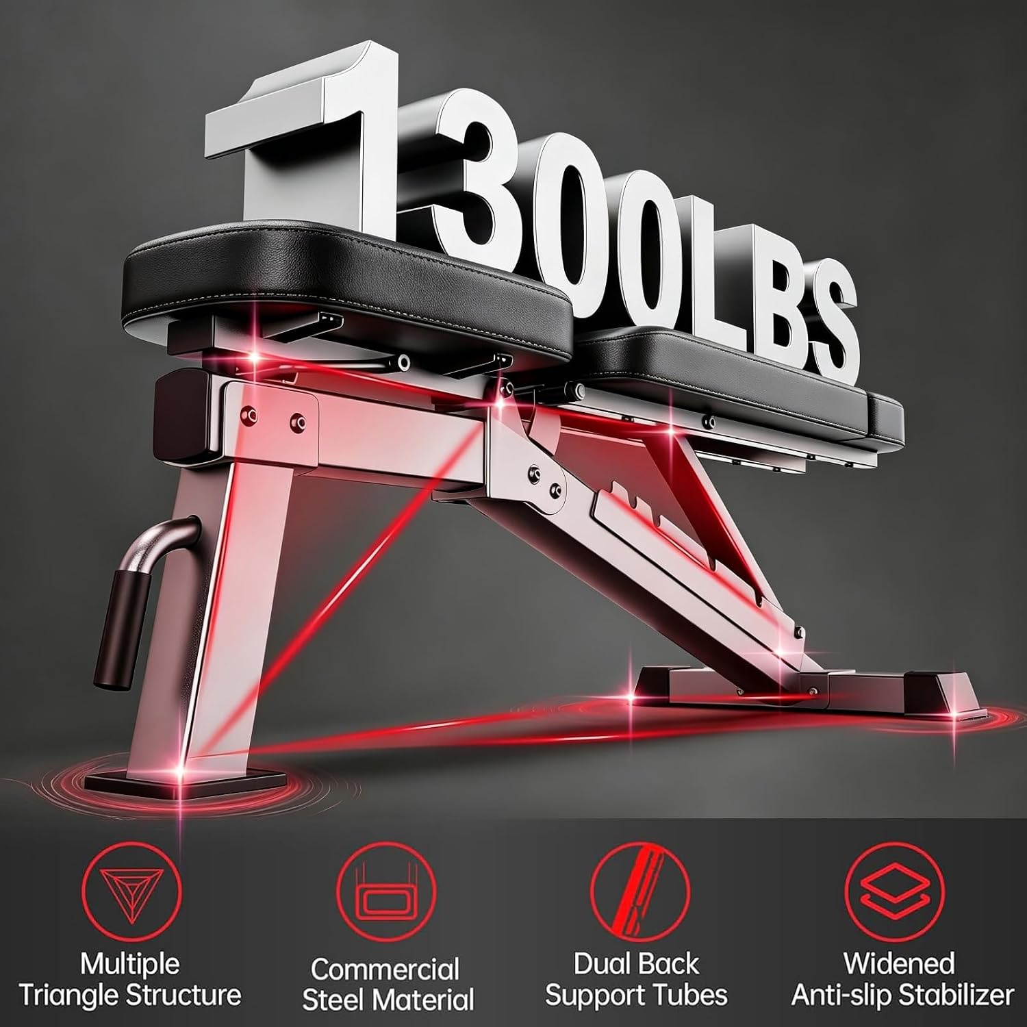Banco de Pesas Ajustable con C - Home Gym Multi reseña y precio