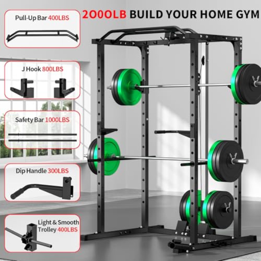 Rack de potencia para gimnasio - Home Gym Multi reseña y precio