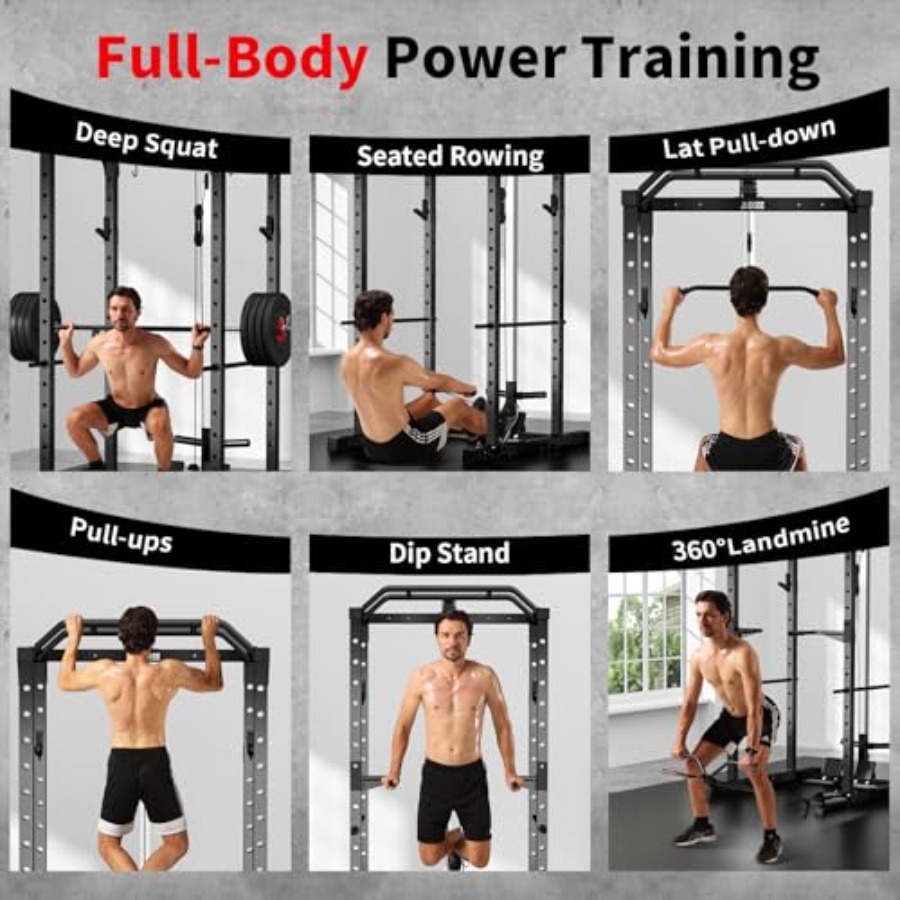 Rack de potencia para gimnasio - Home Gym Multi reseña y precio