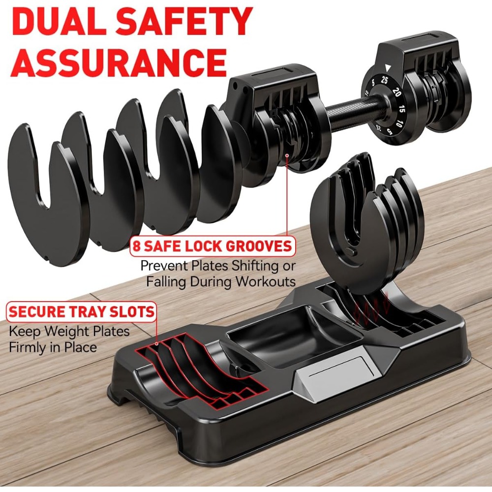 Juego de Mancuernas Ajustables - Home Gym Dumbbell Set reseña y precio