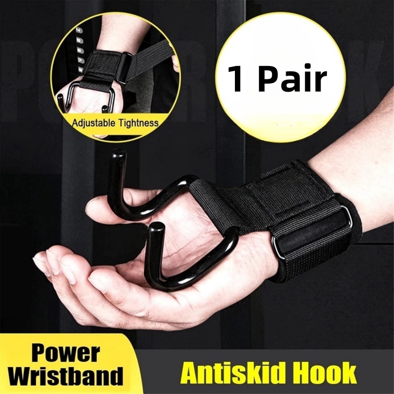 Ganchos de levantamiento de pe - Lifting Straps Wrist reseña y precio