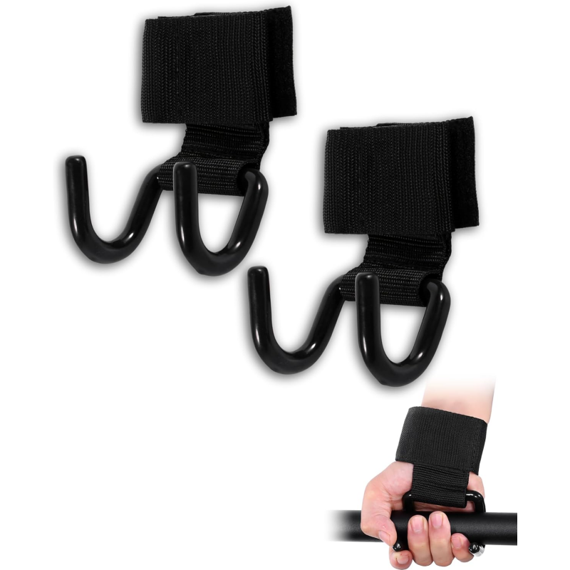 Ganchos de levantamiento de pe - Lifting Straps Wrist reseña y precio