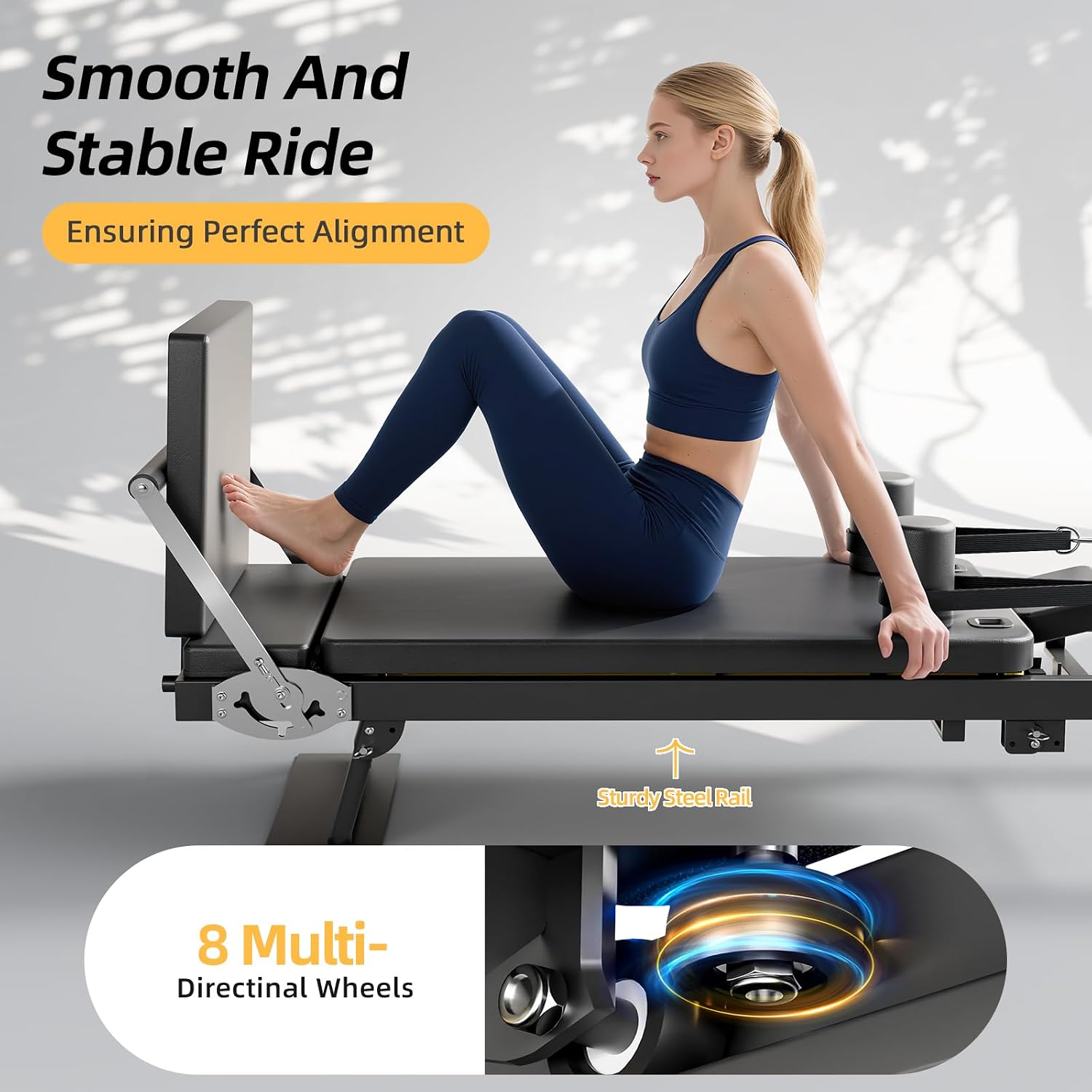 Máquina de Pilates Plegable, E - Home Gym Equipment Set reseña y precio