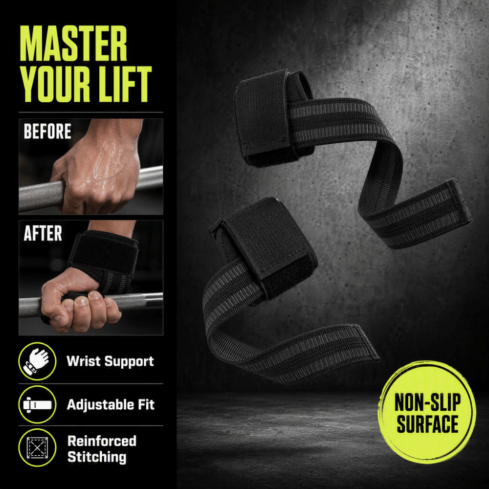 2 pares de correas ajustables  - Lifting Straps Wrist reseña y precio
