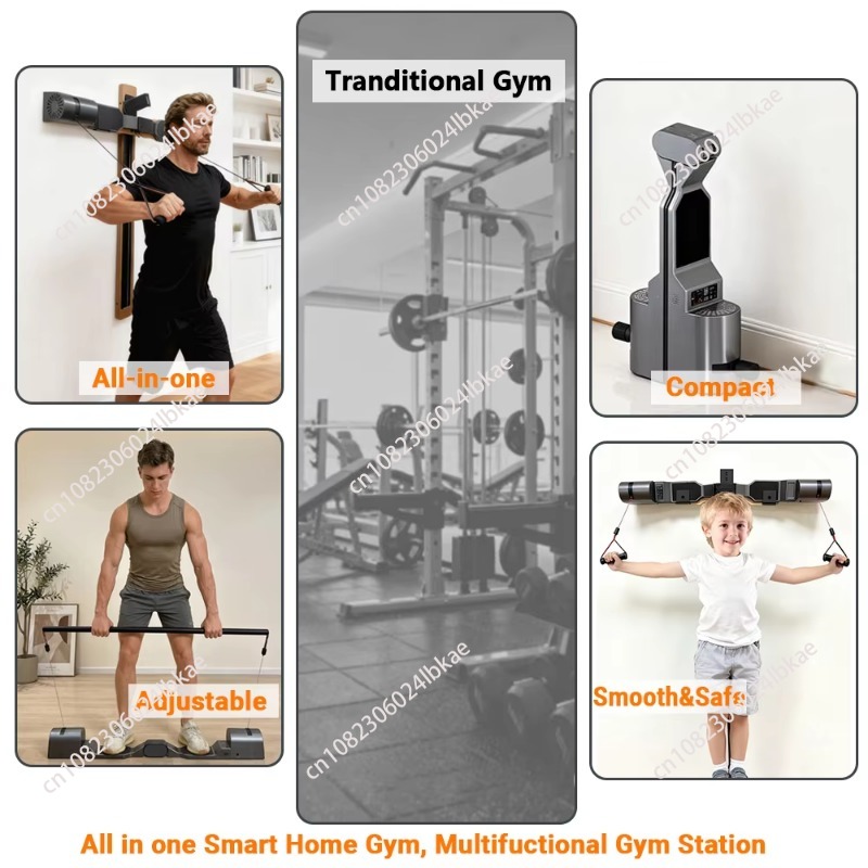 Entrenador de cuerda inteligen - Home Gym Total Fitness reseña y precio