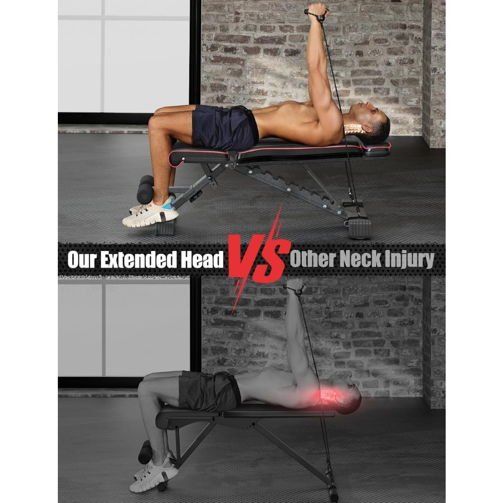 Banco de Pesas Ajustable y Ple - Adjustable Weight Bench reseña y precio