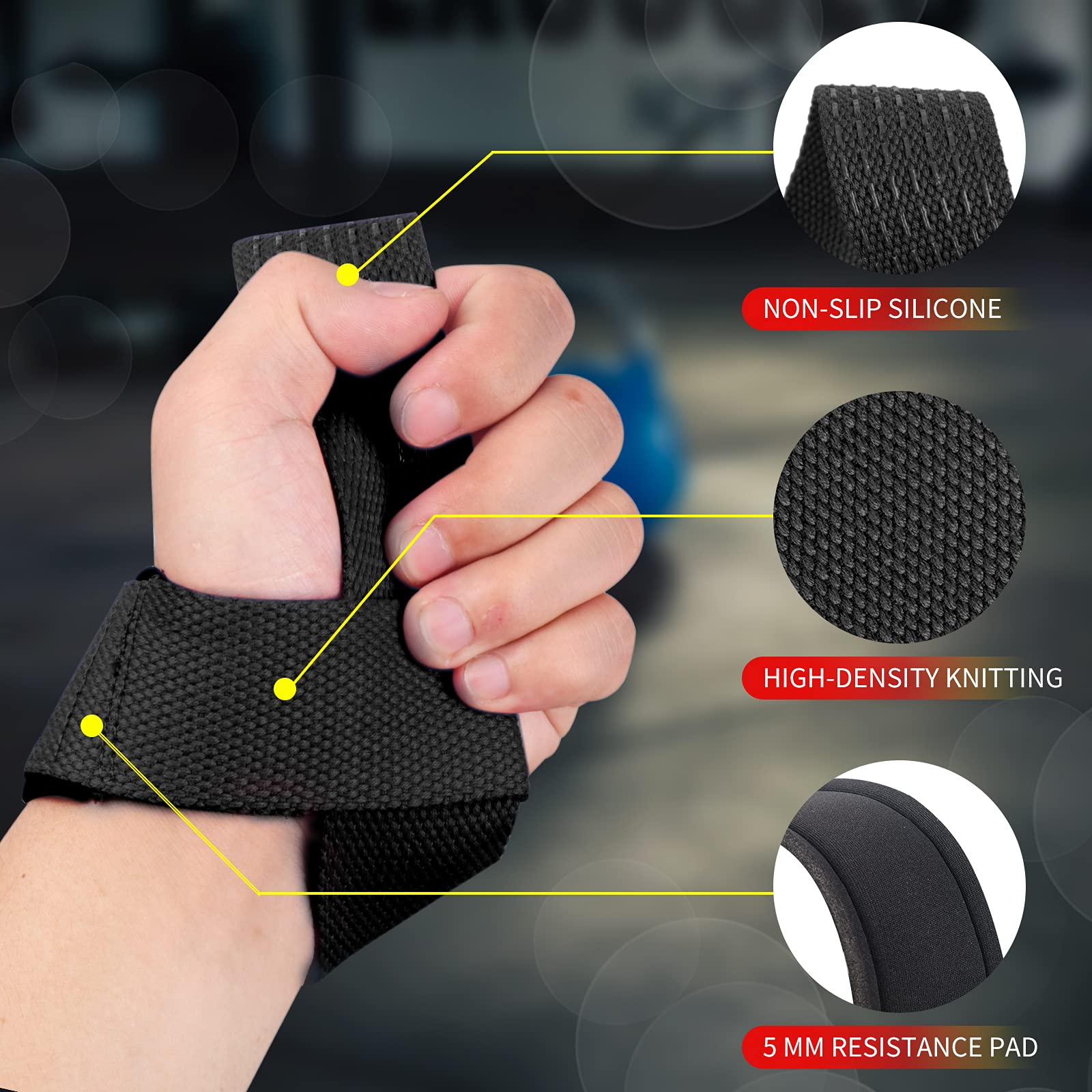 2 Piezas de Correas de Levanta - Lifting Straps Wrist reseña y precio