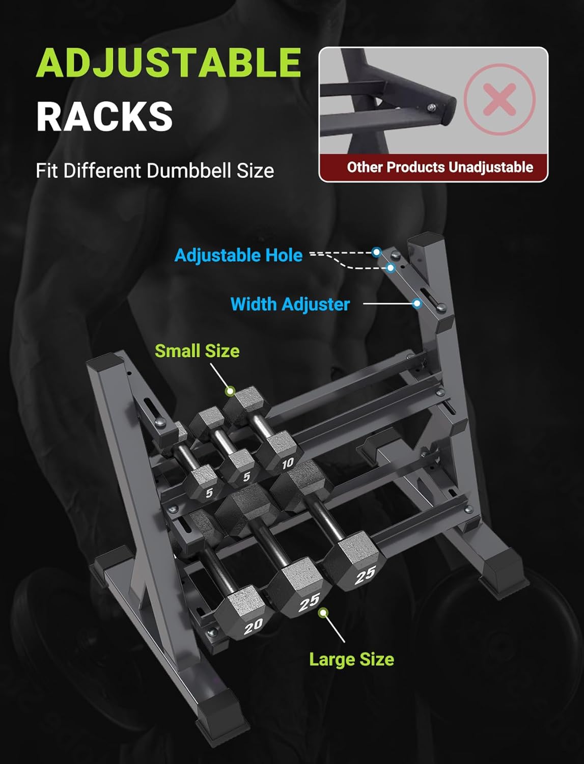 Soporte para Mancuernas para G - Home Gym Compact reseña y precio